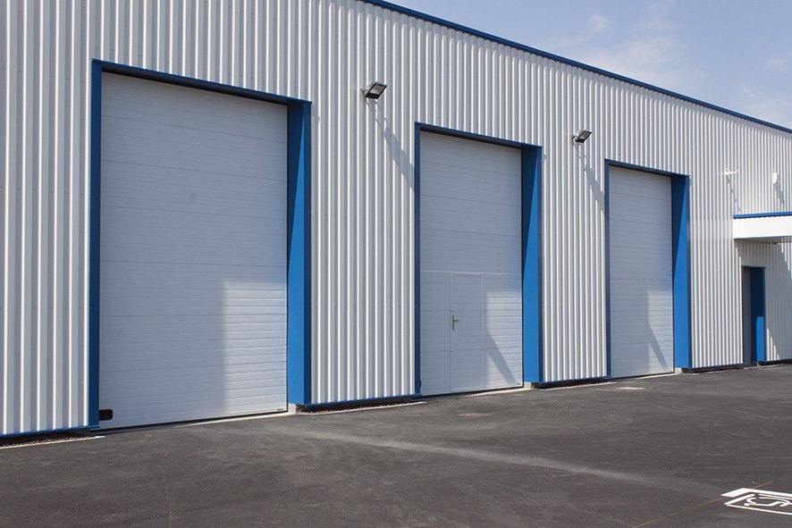 Porte de garage industrielle